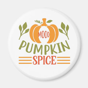 Imán Spice de calabaza de ánimo - Vibes otoño de caída