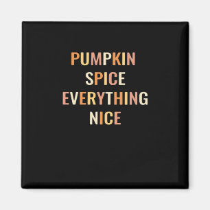 Imán Spice de calabaza todo lo bueno