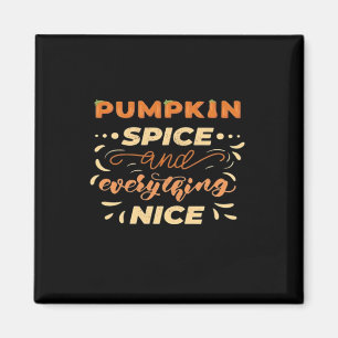 Imán Spice De Calabaza Y Todo El Buen Lema Esencial