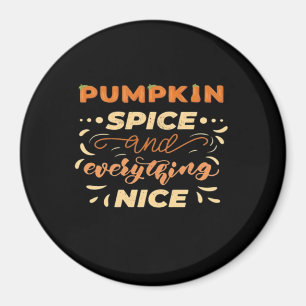 Imán Spice De Calabaza Y Todo El Buen Lema Esencial