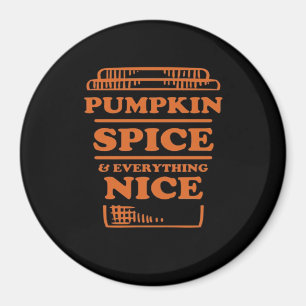 Imán Spice De Calabaza Y Todo Lo Agradable, Otoño Cae