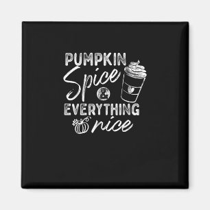 Imán Spice De Calabaza Y Todo Lo Bueno Cae Café Latt
