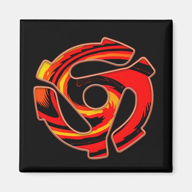 Imán Spider de 45 RPM (Frente)