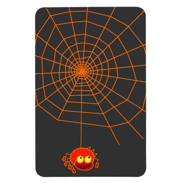 Imán Spider Web Halloween Flexible Magnet (Vertical)