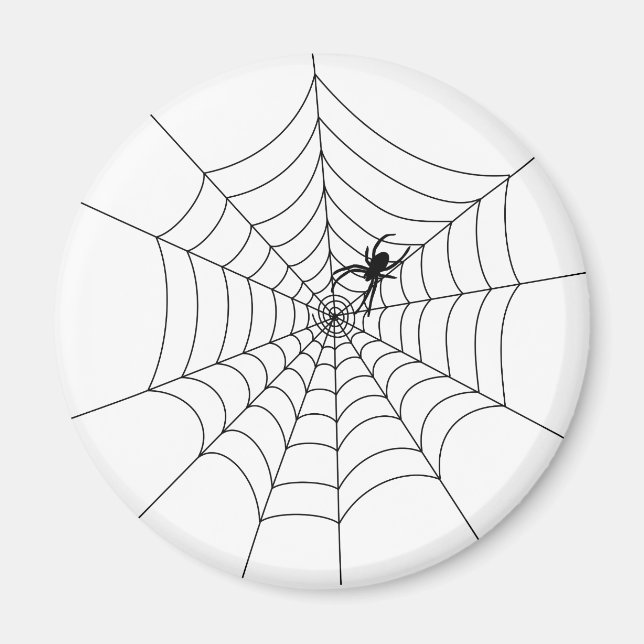 Imán Spider Web Magnet (Frente)