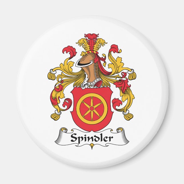 Imán Spindler Family Crest (Frente)