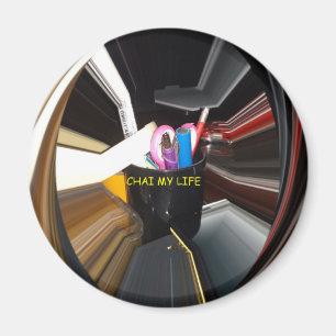 Imán Spinning Office Essentials Modern Wall Decor