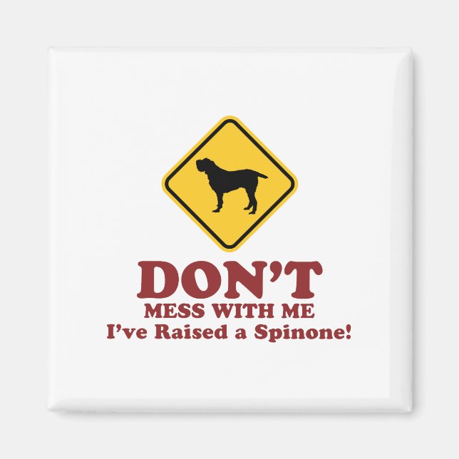 Imán Spinone Italiano (Frente)