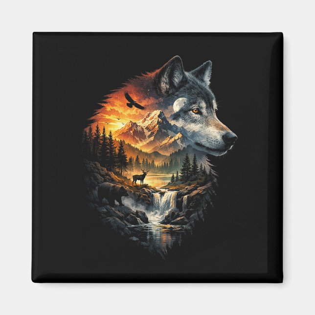 Imán Spirit of the Wilderness (Frente)