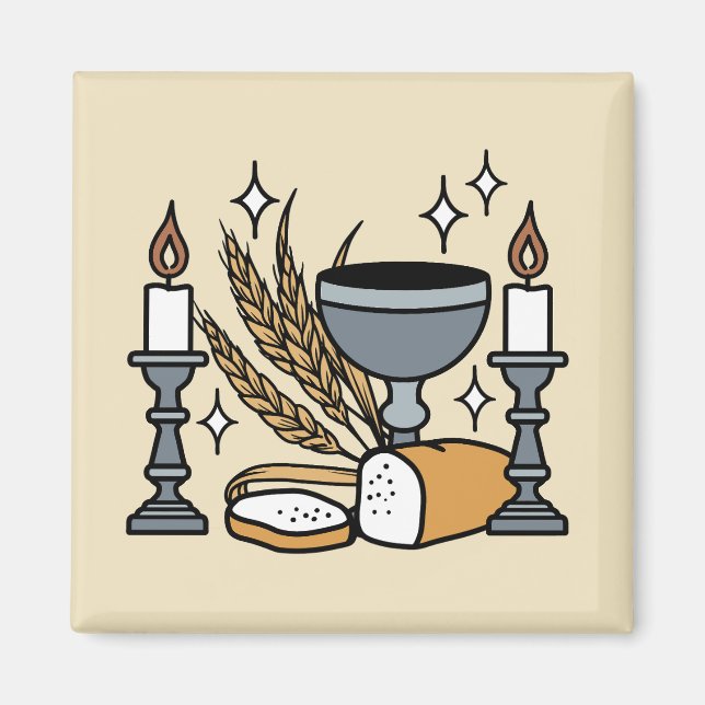 Imán Spiritual Faith and Grace – Uplifting Christian (Frente)