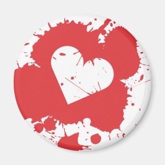 Imán Splatter Heart Magnet