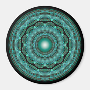 Imán Splendida mandala glotona fractal