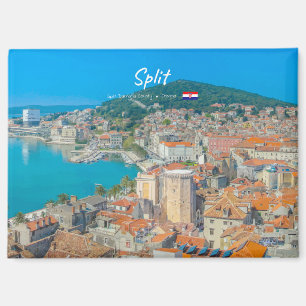 Imán Split, Croacia - Ciudad Costera