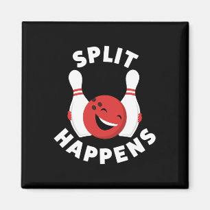 Imán Split Ocurre Graciosamente Camisa De Boliche Para