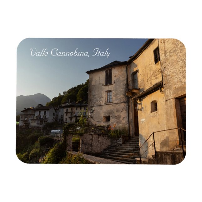 Imán Spoccia Sunset, Valle Cannobina, Italia (Horizontal)