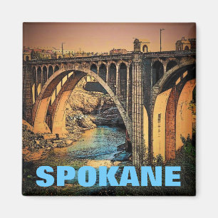 Imán Spokane (Bridge) Magnet