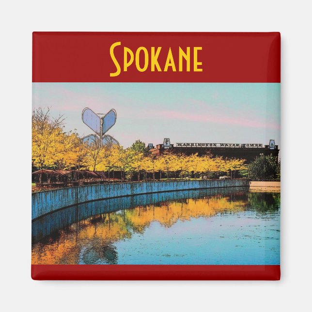 Imán Spokane Magnet (Frente)