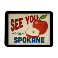 Spokane Washington Apple - Viajes de época