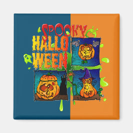 Imán Spooky Halloween