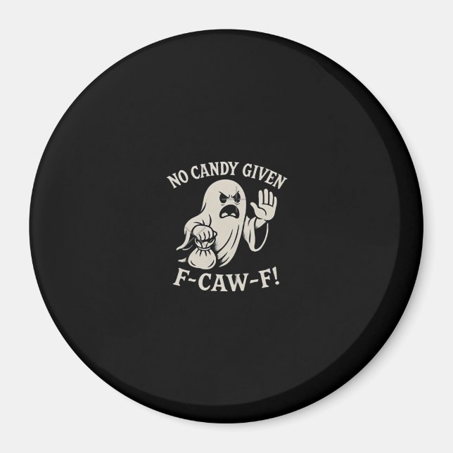 Imán Spooky No Given F-Caw-F Graphic (Frente)