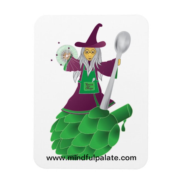 Imán Spoon Mage Kitchen Magnet (Vertical)