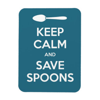 Imán Spoonie-Keep Calm and Save Spoons imnet
