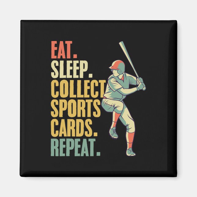 Imán Sports Card Collecting Basketball Baseball Card Co (Frente)