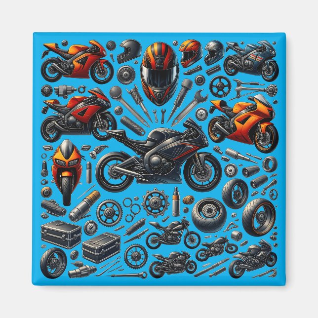 Imán Sports Motorcycles: Speed and Performance (Frente)