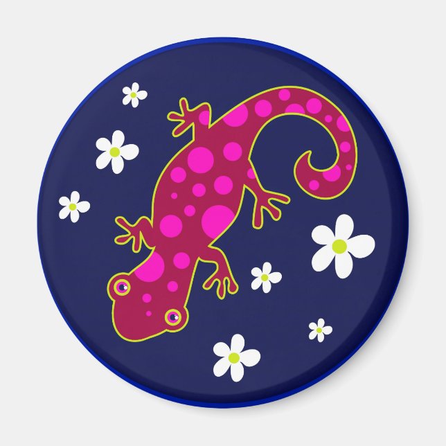 Imán Spotty Lizard (Frente)
