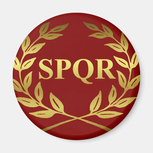 IMÁN SPQR (Frente)