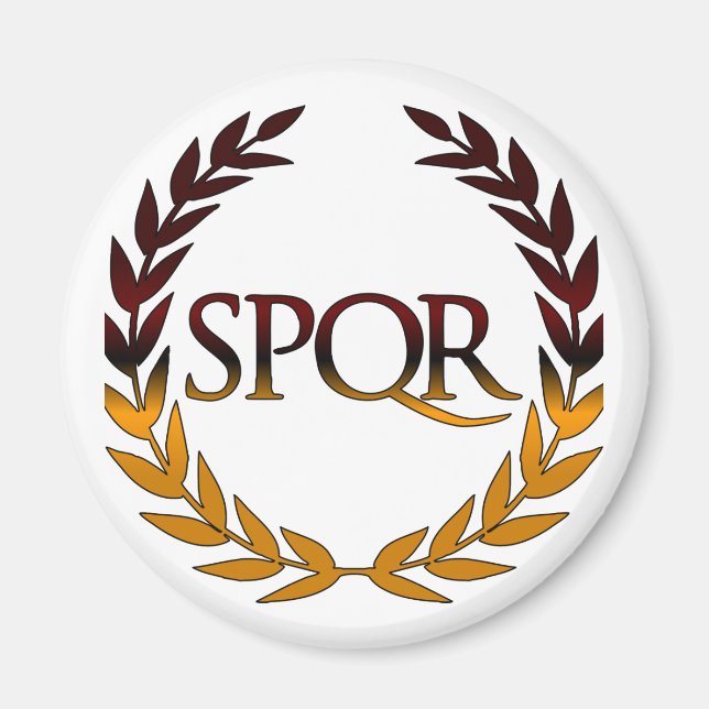 IMÁN SPQR (Frente)