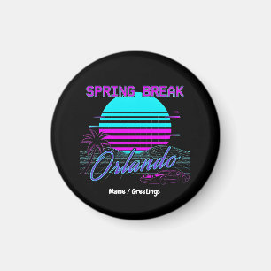 Imán Spring Break 2026 Orlando Después del Anochecer Re