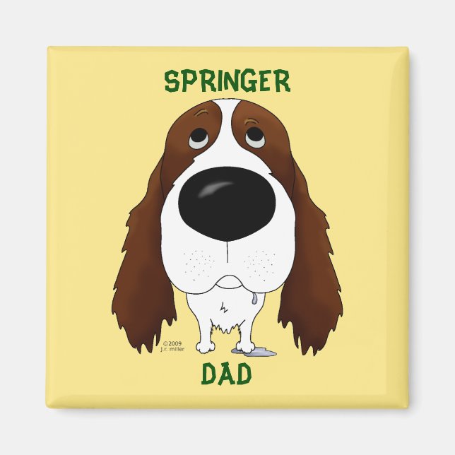 Imán Springer Dad Magnet (Frente)