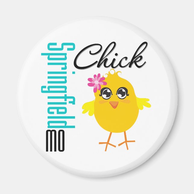 Imán Springfield MO Chick (Frente)