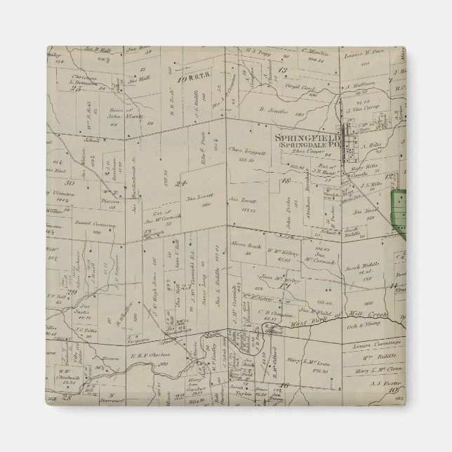 Imán Springfield, Ohio (Frente)