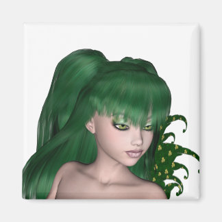 Imán Sprite 1 del Día de San Patricio - Hada Verde