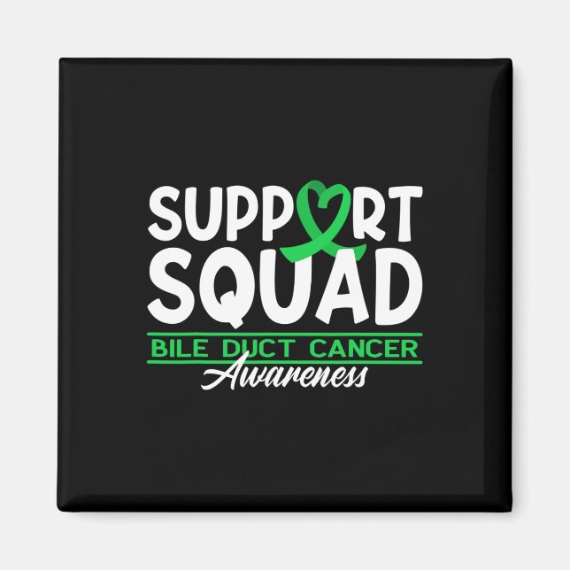 Imán Squad de apoyo Cholangiocarcinoma Bile Du (Frente)