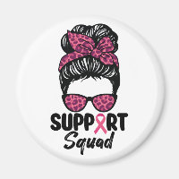 Squad Messy Bun Guerrero Rosa Cáncer de Mama