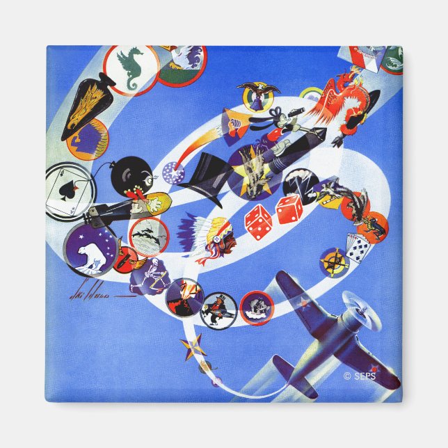 Imán Squadron Insignia (Frente)