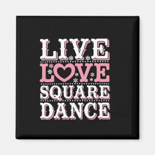 Imán Square Dance Love Square Dancing Square Dance Squa