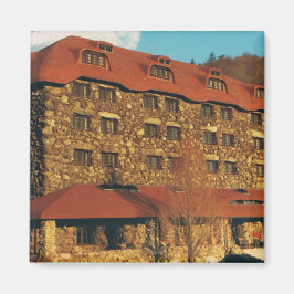 Imán Square Magnet con Grove Park Inn
