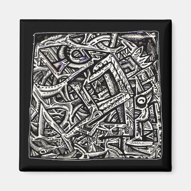 Imán Square One, de Brian Benson (Frente)