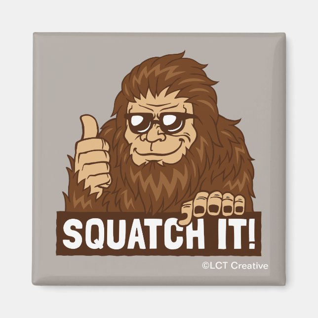 Imán Squatch (Frente)