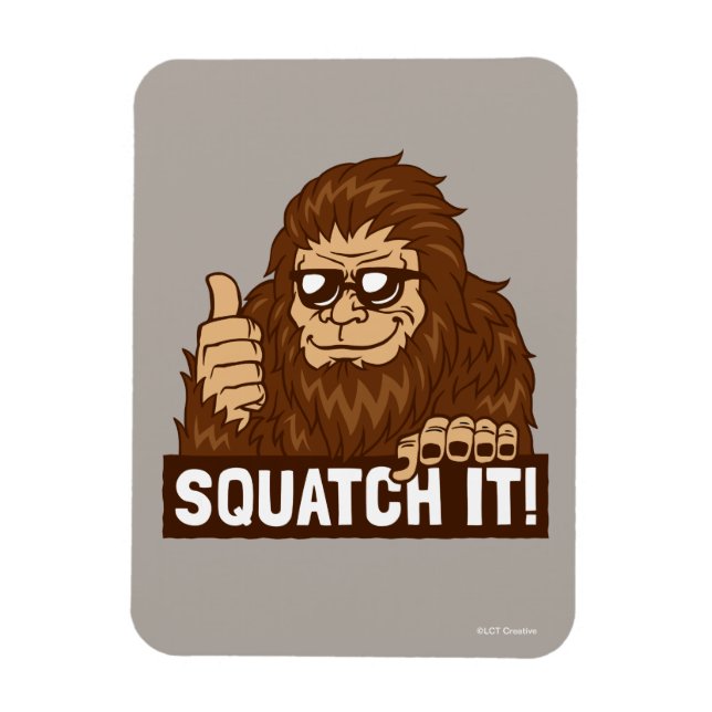 Imán Squatch (Vertical)
