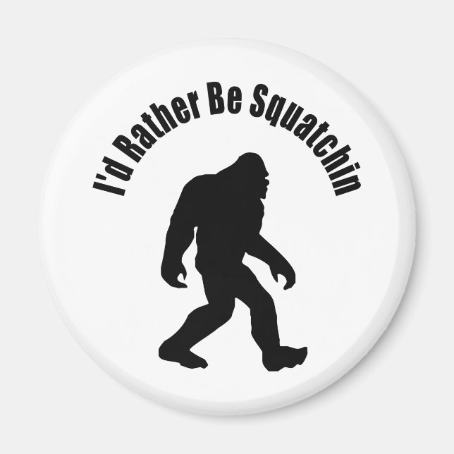 Imán Squatchin' (Frente)