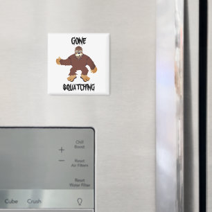 Imán Squatching de Gone