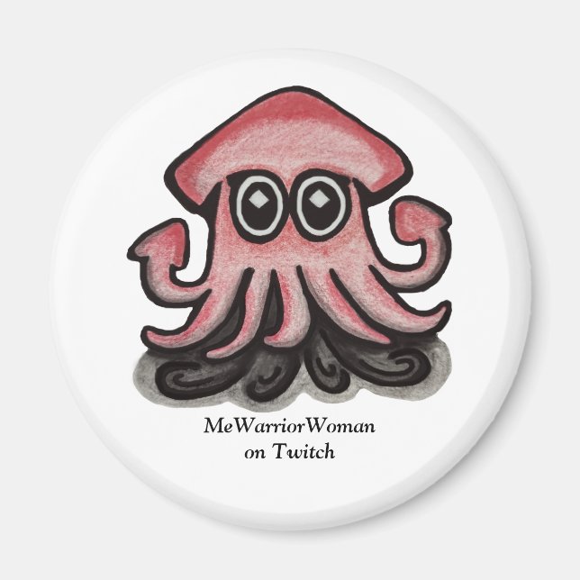 Imán Squido, MeWarriorWoman en Twitch (Frente)