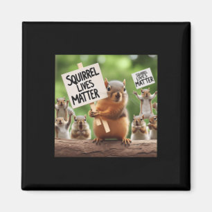 Imán Squirrel vive Pegatina