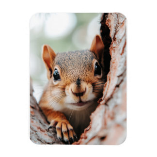 Imán Squirrel Wild Animal Loving Portrait 