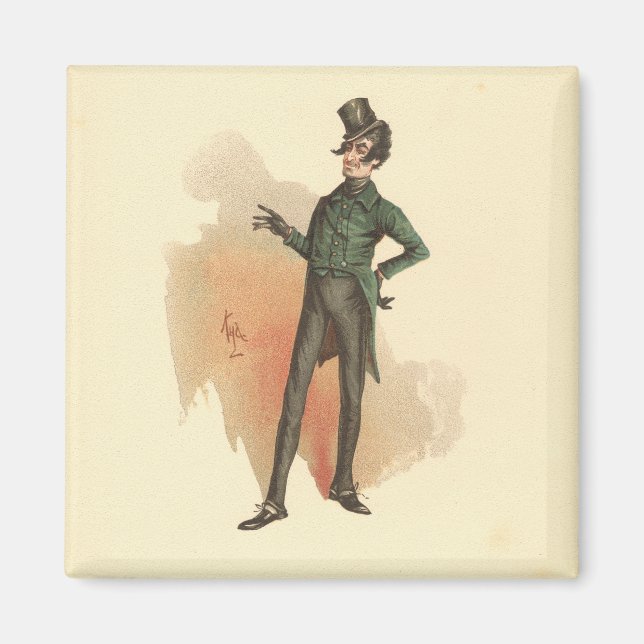 Imán Sr. Alfred Jingle de The Pickwick Papers (Frente)
